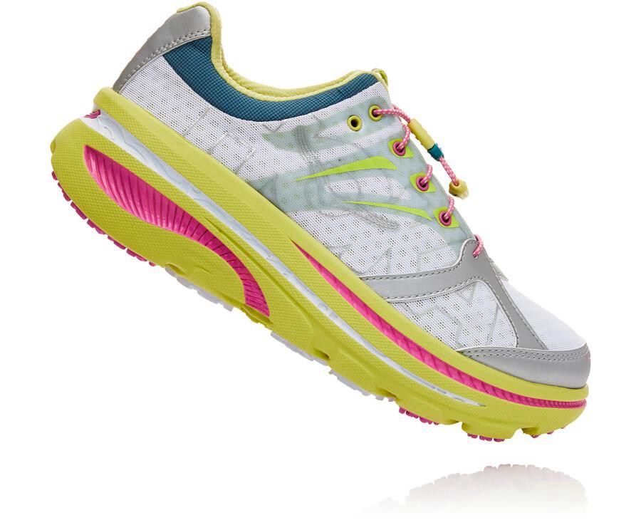 Tenis Hoka One One Mujer Blancos - Ov X Bondi B - XYHL69278